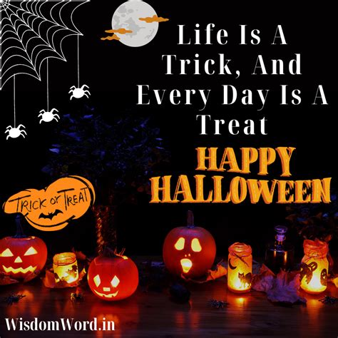 Happy Halloween Wishes Quotes Trick Or Treat Your Loved Ones