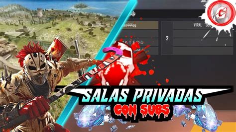 Free Fire Salas Con Subs Modo Pvp Free Fire En Vivo Free Fire