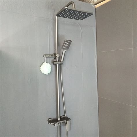 Bath Shower Set Hot And Cold Mixer Faucet Conceal Shower Set Rainfall Waterfall China