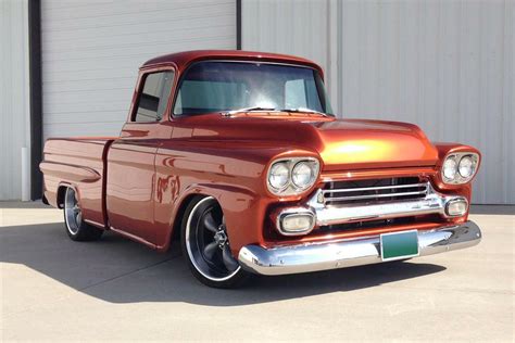 1959 CHEVROLET APACHE CUSTOM PICKUP Front 3 4 177229