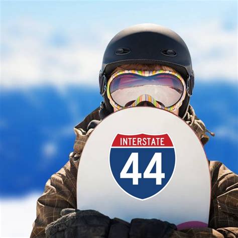 Interstate 44 Sign Sticker