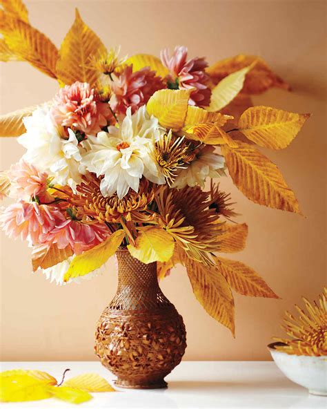 Fall Flower Arrangements Martha Stewart