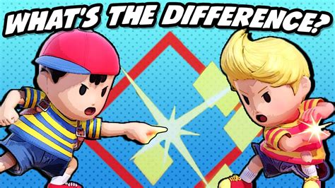 What S The Difference Between Ness And Lucas Ssbu Youtube