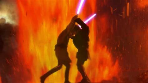 Test Footage Of Anakin And Obi Wan S Fight Scene Has Twitter In Awe