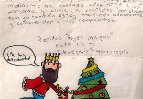 Carta a los Reyes de un niño que sufre bullying CSC