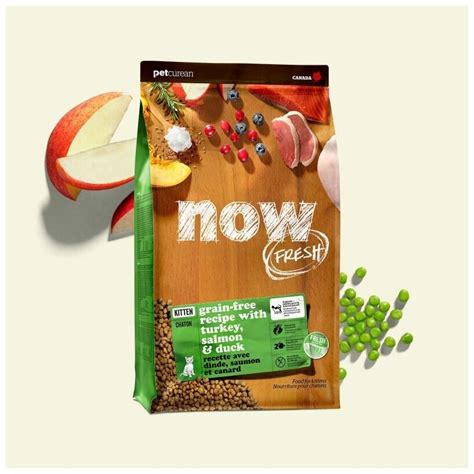 Сухой корм для котят NOW FRESH с лососем, с индейкой, с уткой 1.36 кг ...