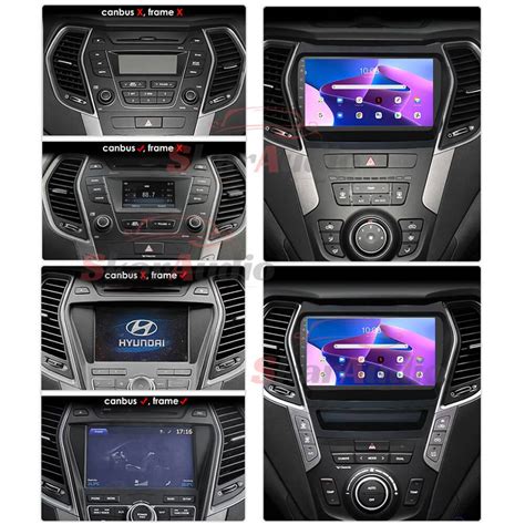 Autoradio Hyundai Santa Fe Android Auto Carplay Skar Audio