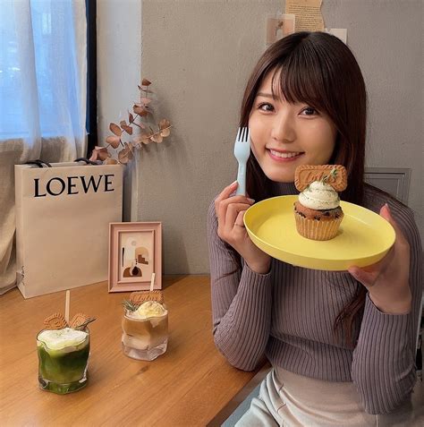 宮瀬 七海🎀みやせ ななみ On Twitter おはななみーん☺️🌷 ／ 可愛いカフェ行った時の写真なのだ☕️🤍 今日も頑張ろうね