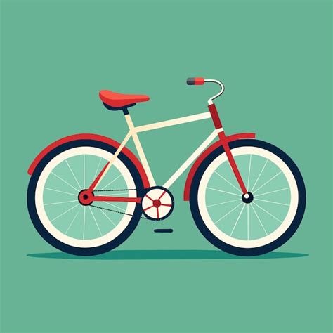 Premium Vector Bicycle Vector Illustration