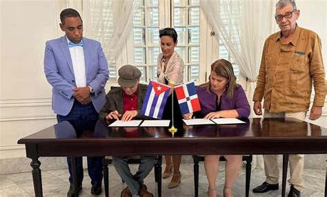 Ayuntamiento Santo Domingo Este Y Gobierno De La Habana Firman Acuerdo