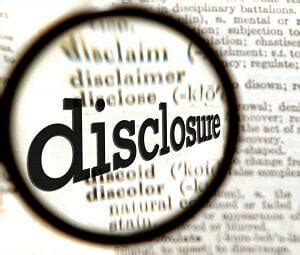 What Is A Disclosure Modern Law