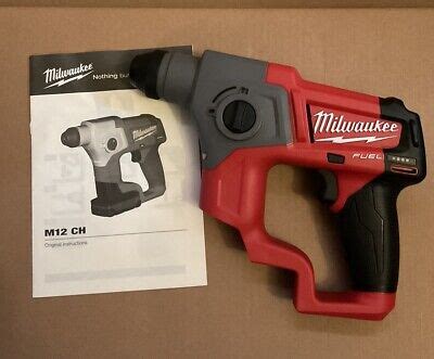 Milwaukee M Ch V Fuel Compact Sds Naked Hammer Drill Body Only Ebay