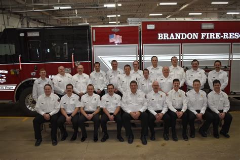 Members Brandon Volunteer Fire Department