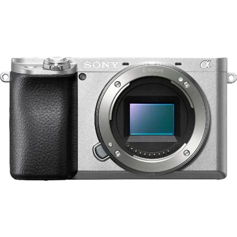 Фотоаппарат беззеркальный Sony Alpha A6100 Body (ILCE-6100) Серебристый ...