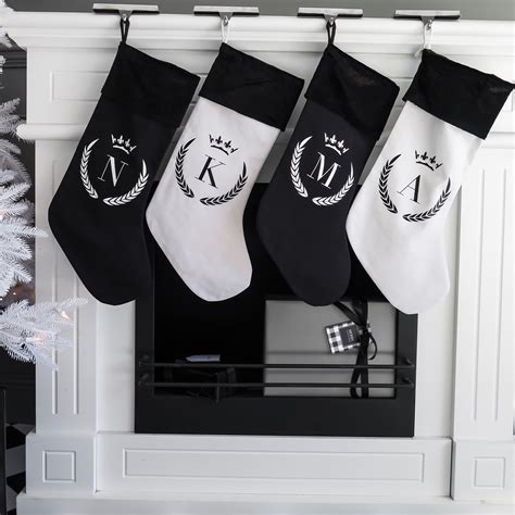 Initial Christmas Stocking Standard Size Bombardier Designs Pty Ltd