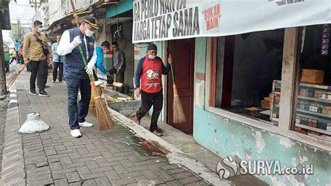 Pj Bupati Sidoarjo Galakkan Bersih Bersih Area Pelayanan Publik Minta