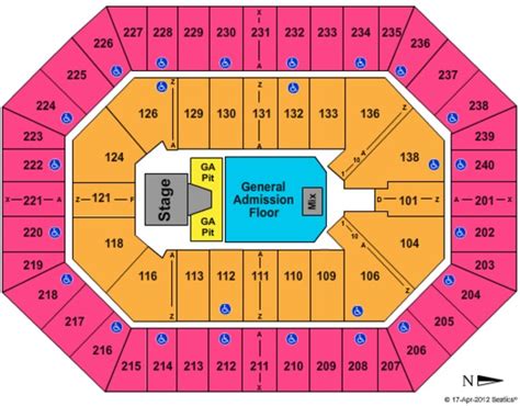 Target Center Seating Chart With Rows And Seat Numbers Bruin Blog