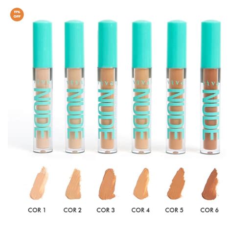 Corretivo Nude Vivai Escolha A Cor Shopee Brasil