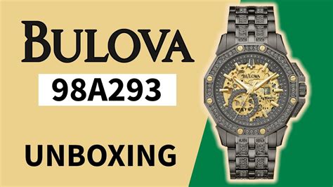 BULOVA Gray Dial Stainless Steel Octava 98A293 Unboxing YouTube