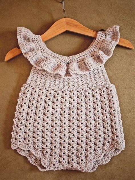 Body A Crochet Para Bebe De A Meses