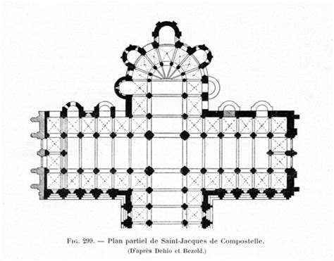 Cathedral Of Santiago De Compostela Plan Title Cathedral Flickr