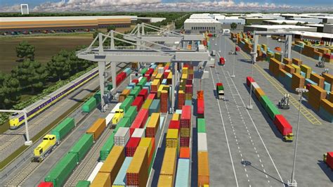 Интермодальный терминал MegaHub Lehrte: особенности