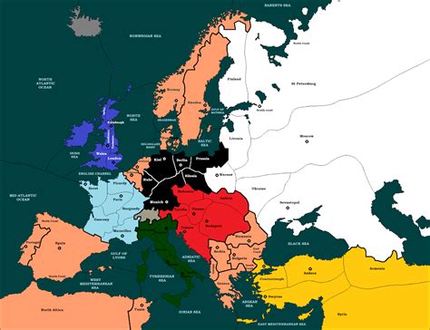 Diplomacy World Map