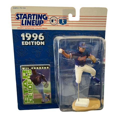 Wil Cordero Starting Lineup Montreal Expos Slu Kenner Sports