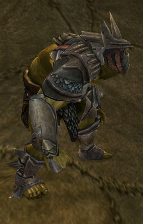 Hefty Heavy Armoured Yellow Orc Appearance Lotro Wiki