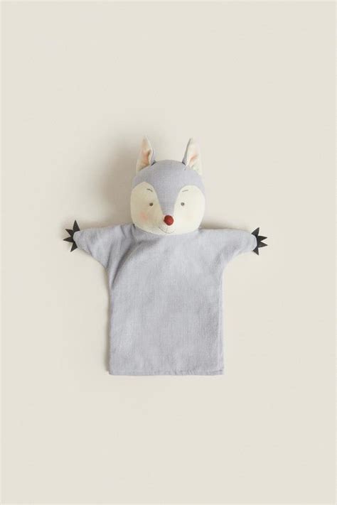 BIG BAD WOLF PUPPET - Gray | ZARA United States