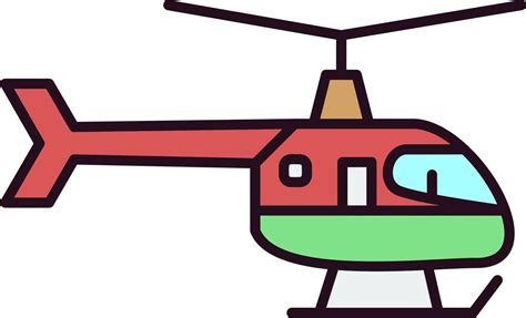 Helicopter Vector Icon 18817176 Vector Art at Vecteezy