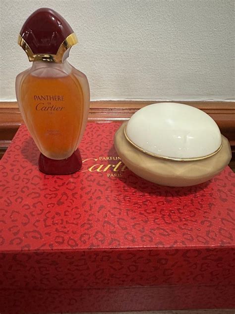 Vintage Panthere De Cartier Perfume Box Beauty Personal Care