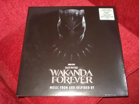 Vinilo Ost Black Panther Wakanda Forever Nuevo Lp Cuotas Sin