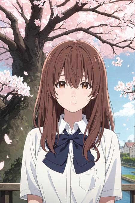 AI Art LoRA Model Shouko Nishimiya A Silent Voice PixAI