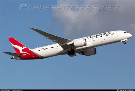 Vh Znk Qantas Boeing Dreamliner Photo By Chris Pitchacaren Id