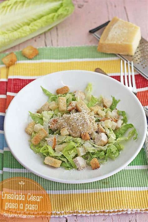 Ensalada César Receta FÁcil En 1 Minuto Pequerecetas