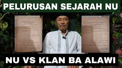 Pelurusan Dari Upaya Pembelokan Sejarah Nahdlatul Ulama Nu Vs Klan