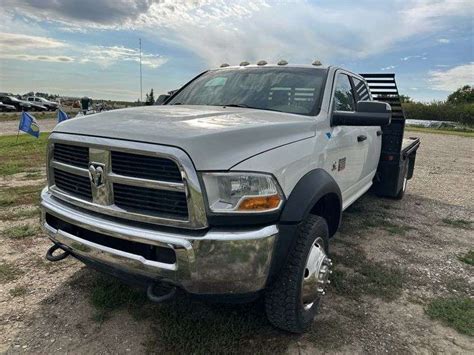2011 Dodge Ram 5500 Flat Deck 4dr Truck Wild Rose Auction Services