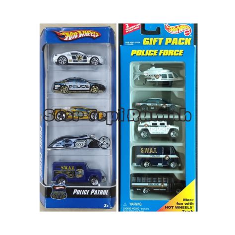 Hot Wheels Pack Police Force Patrol Shopee Malaysia