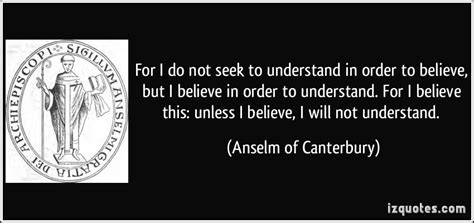 Saint Anselm Quotes. QuotesGram