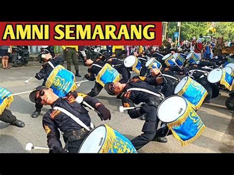 Terbaik Drumband Amni Semarang Kirab Bri Di Kota Pati Jateng Youtube