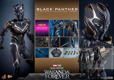 Hot Toys Black Panther Wakanda Forever Black Panther Sixth Scale Figure Pre Orders