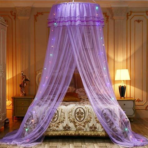 Prettyui Bed Canopy Lace Mosquito Net For Girls Beds Unique Princess