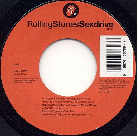 Rollingstones Sexdrive 1991 Vinyl Discogs