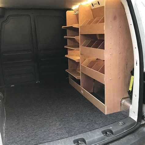 VW Caddy Van Racking SWB Full Driver Side VANRACK