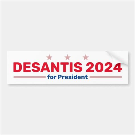 Desantis 2024 Bumper Sticker