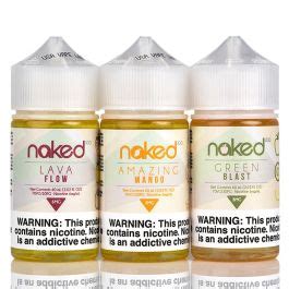 Naked E Liquid Combo Pack Flavors Vape Juice
