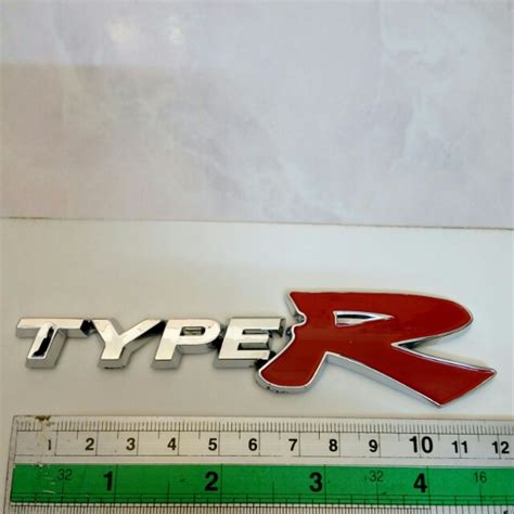 Honda Type R D Logo Emblem Auto Accessories On Carousell