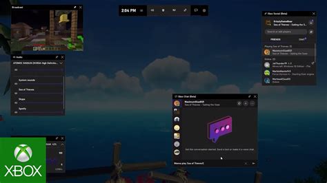 Xbox Game Bar Tutorial: Social Features - YouTube
