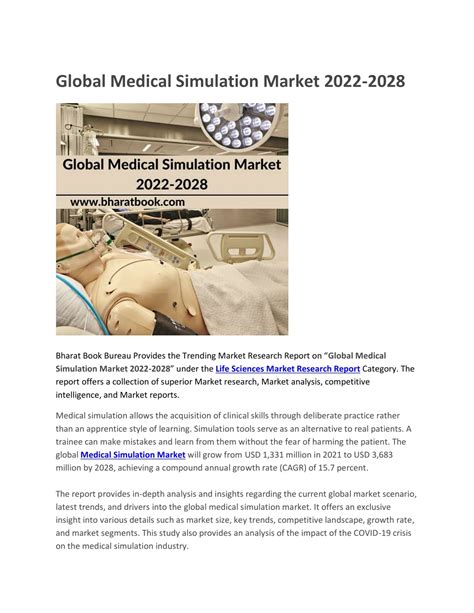 Ppt Global Medical Simulation Market 2022 2028 Powerpoint